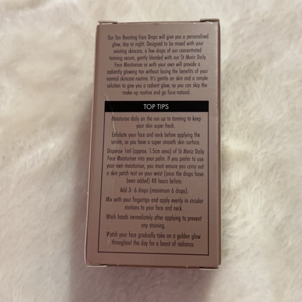 New, St. Moriz Advanced Gradual Tan Boosting Face Drops - Picture 10 of 11
